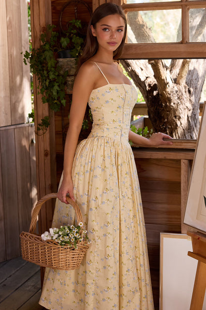 Floral  Print Midi Sundress