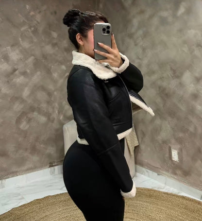 Sherpa lining jacket