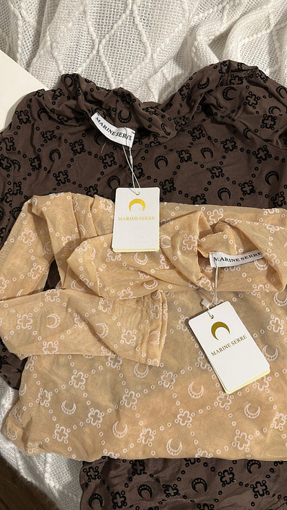 Top mariana serr (beige)