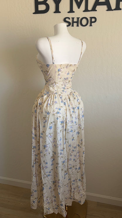 Floral  Print Midi Sundress