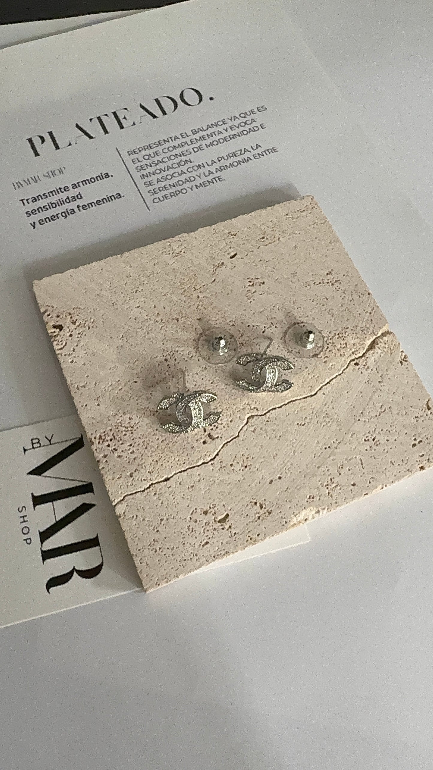 Carla earrings (silver & gold)