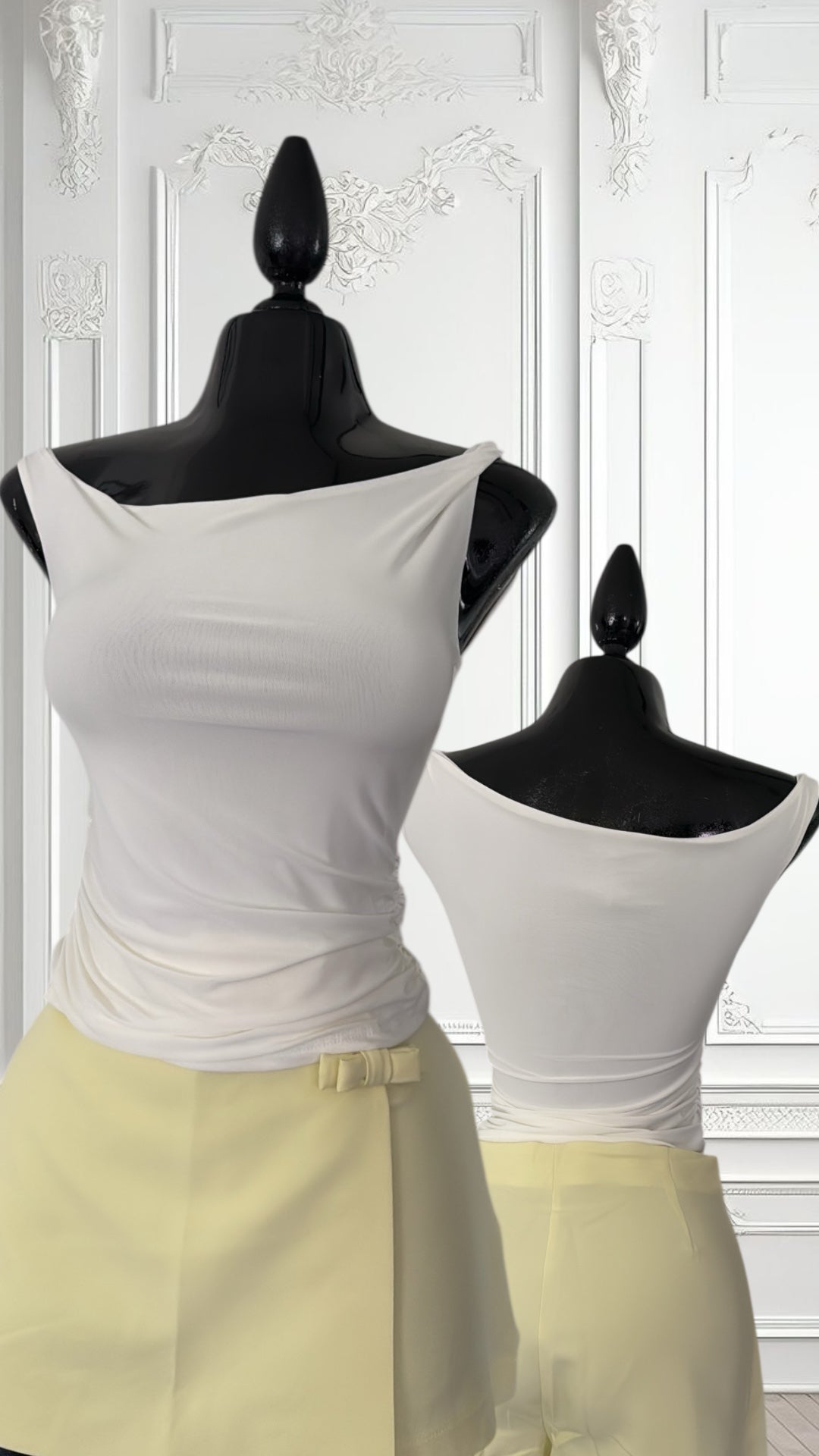 Luna shoulder top