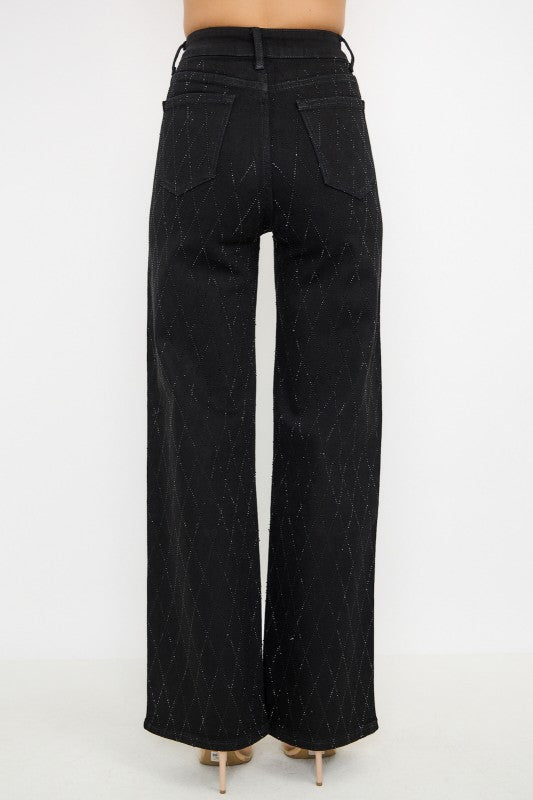 Rhinestone jeans
