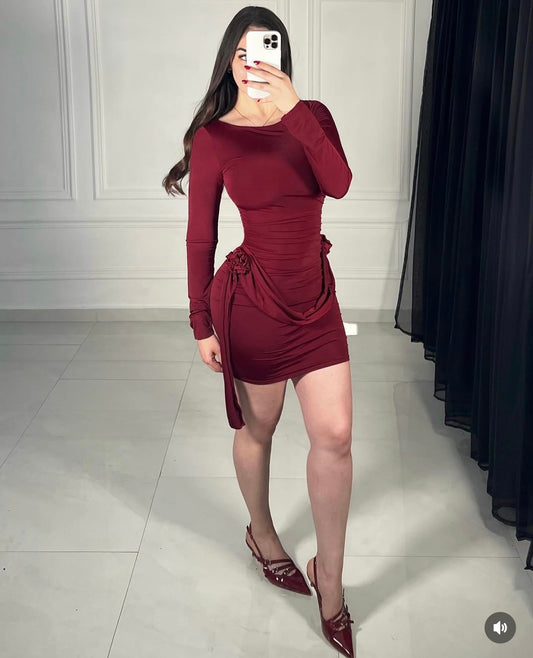 Love spell dress (red & pink)