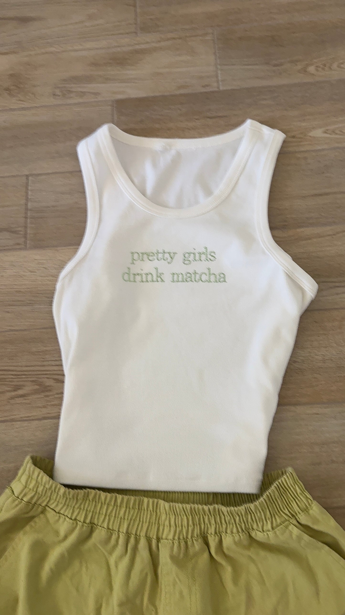 Matcha girls top