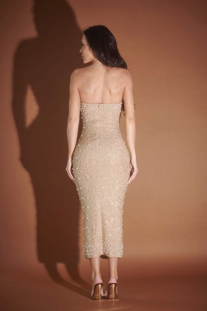 Valeria dress (beige)