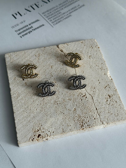 Carla earrings (silver)