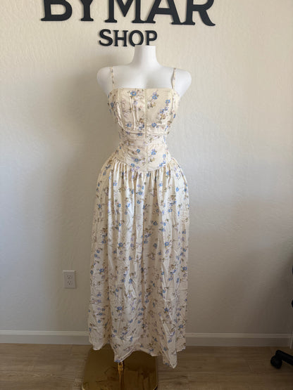 Floral  Print Midi Sundress
