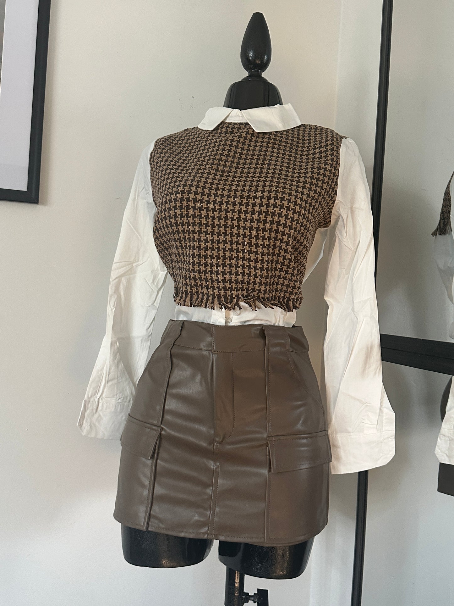 Camila skort Brown