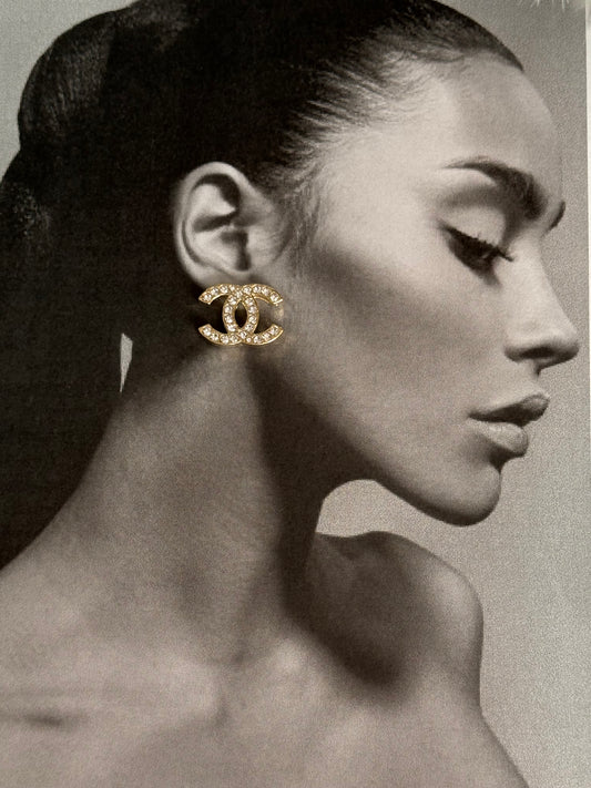 Camila earrings rhinestone