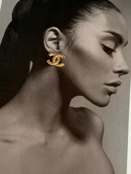 Celia earrings (pearls)