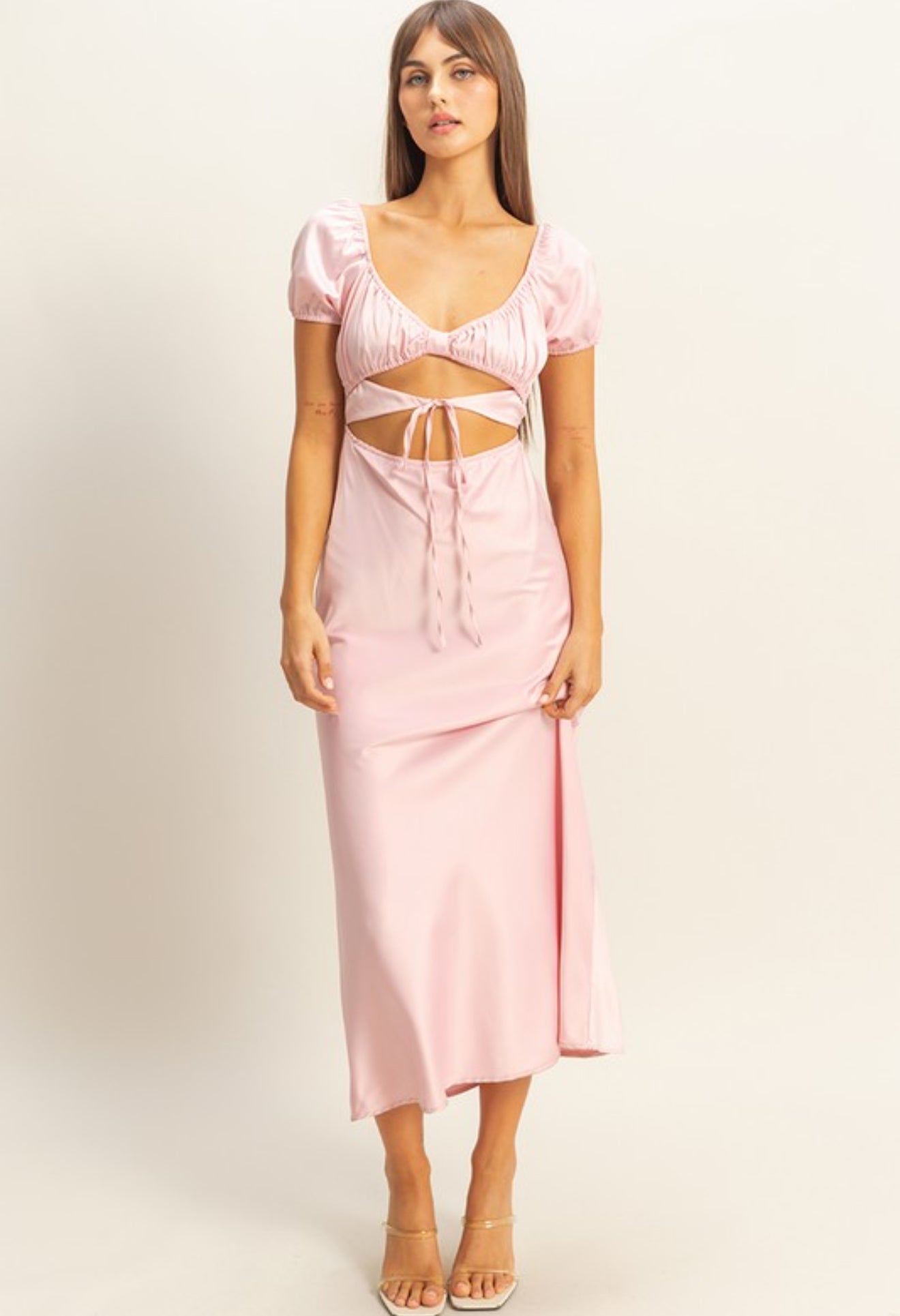 Satin dress