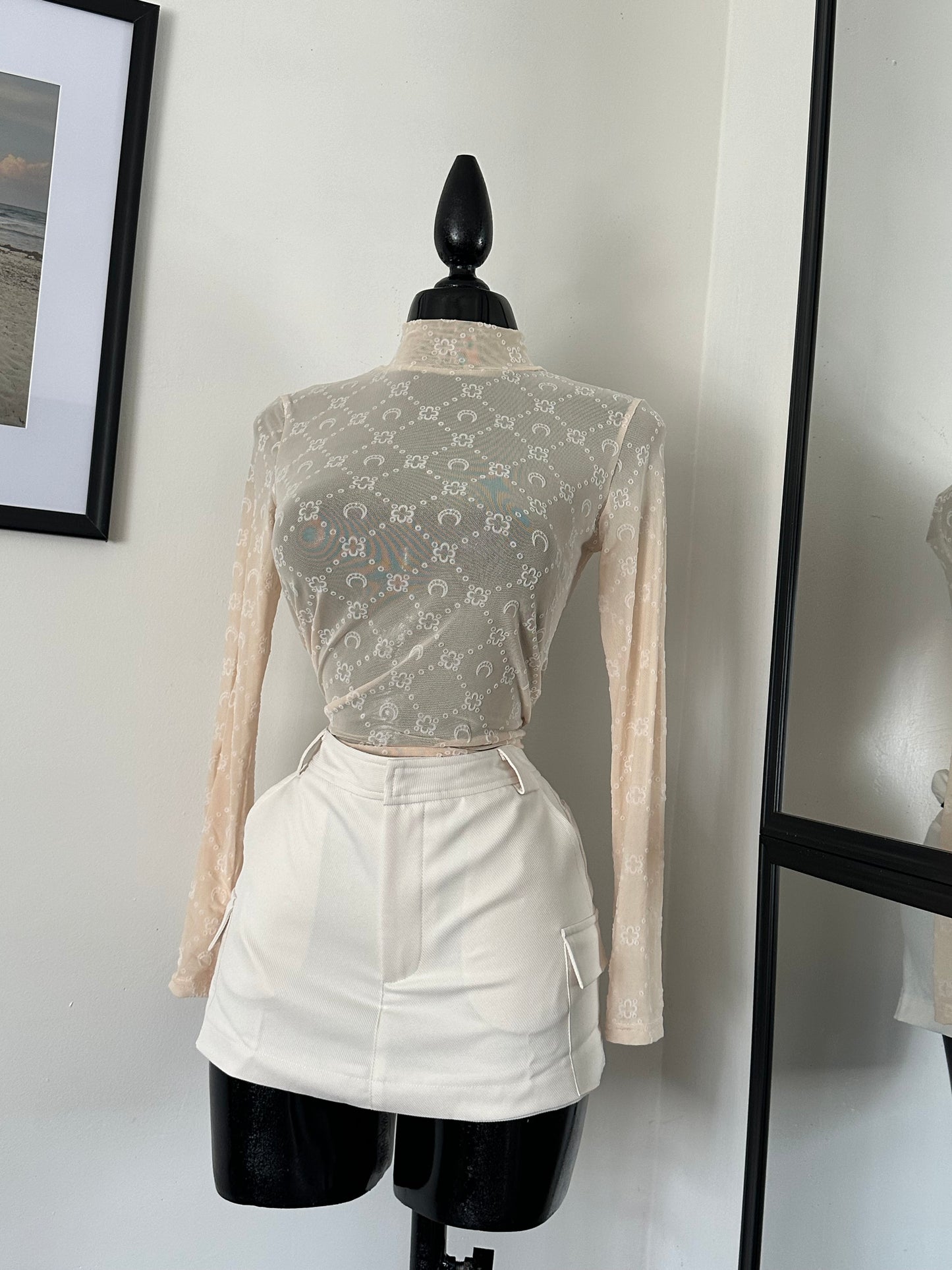 Top mariana serr (beige)