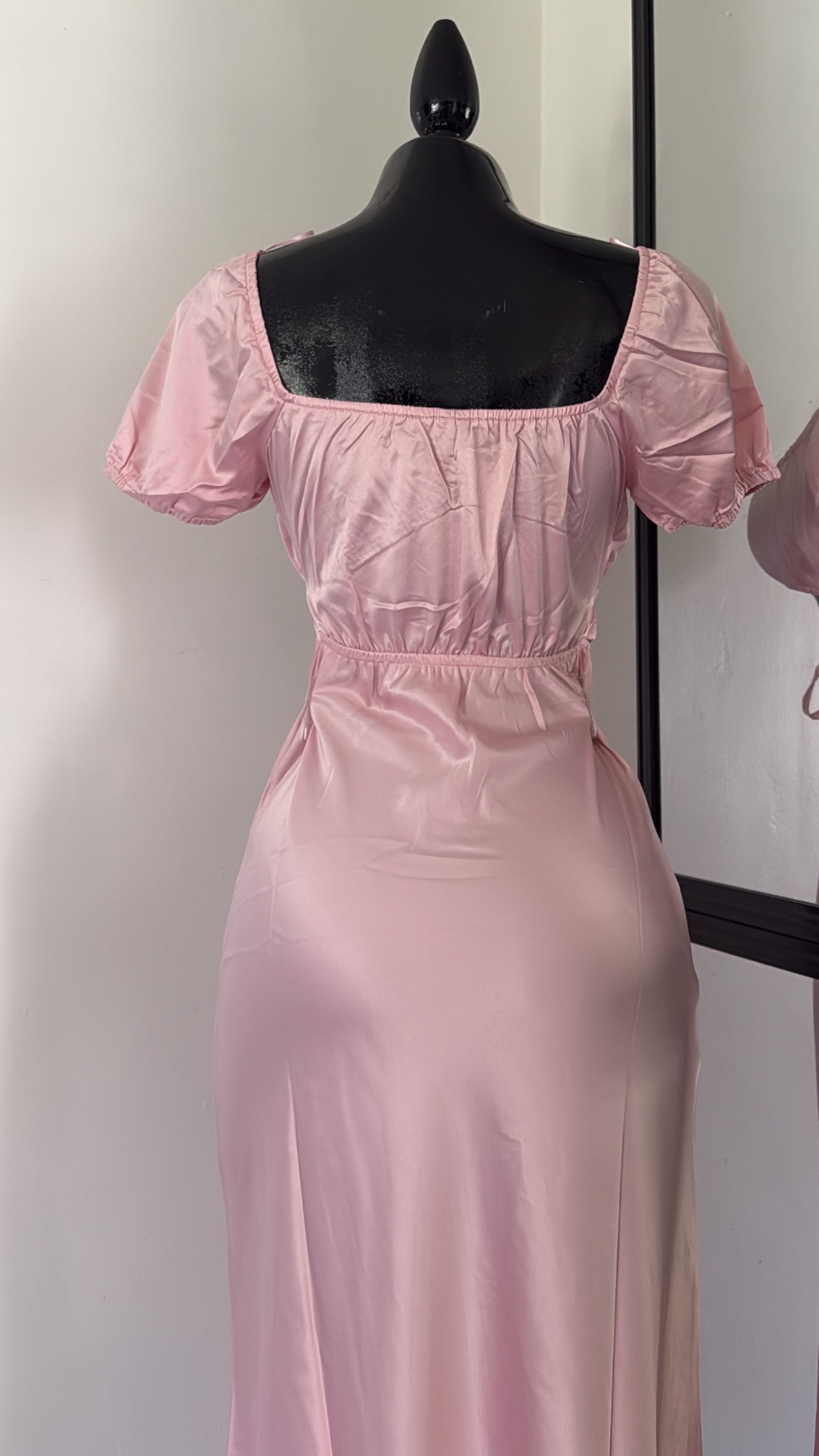 Satin dress