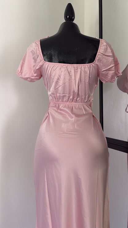 Satin dress