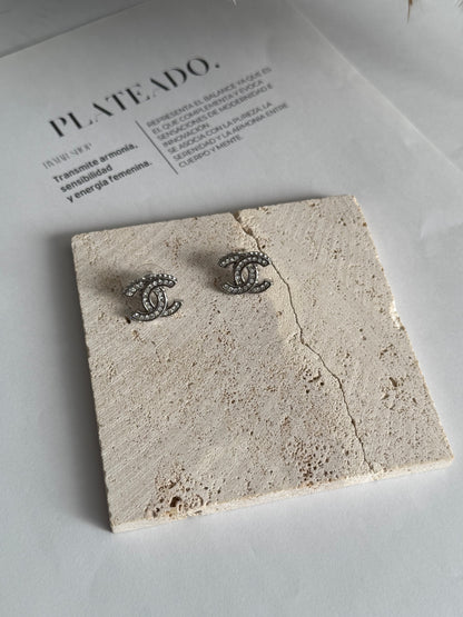 Carla earrings (silver)