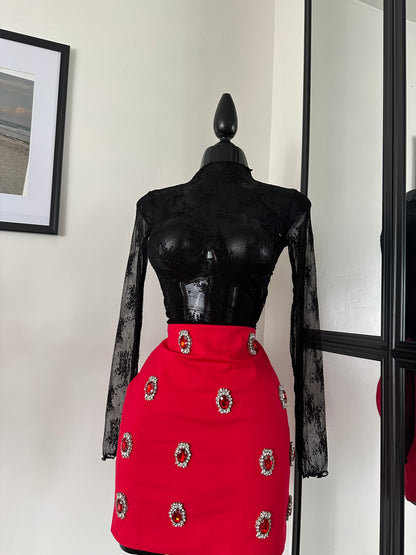 Top de malla Dulce