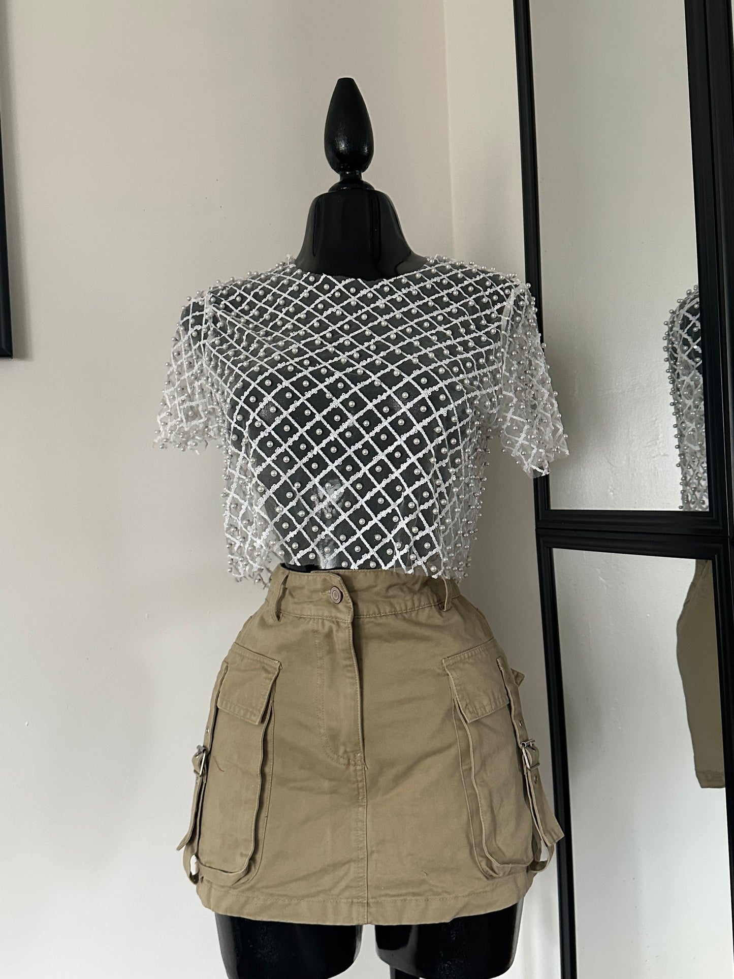 Cargo skort