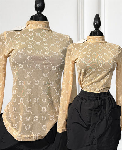 Top mariana serr (beige)
