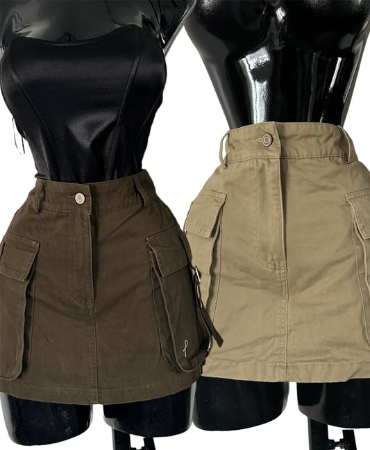 falda pantalón cargo