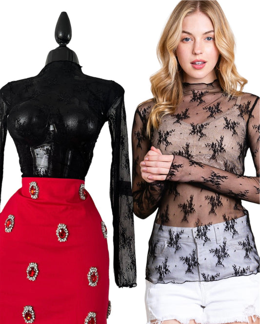 Top de malla Dulce