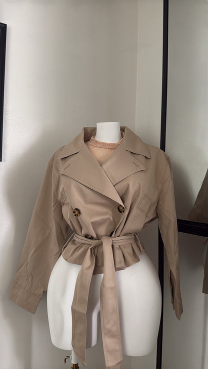Beige Zara jacket