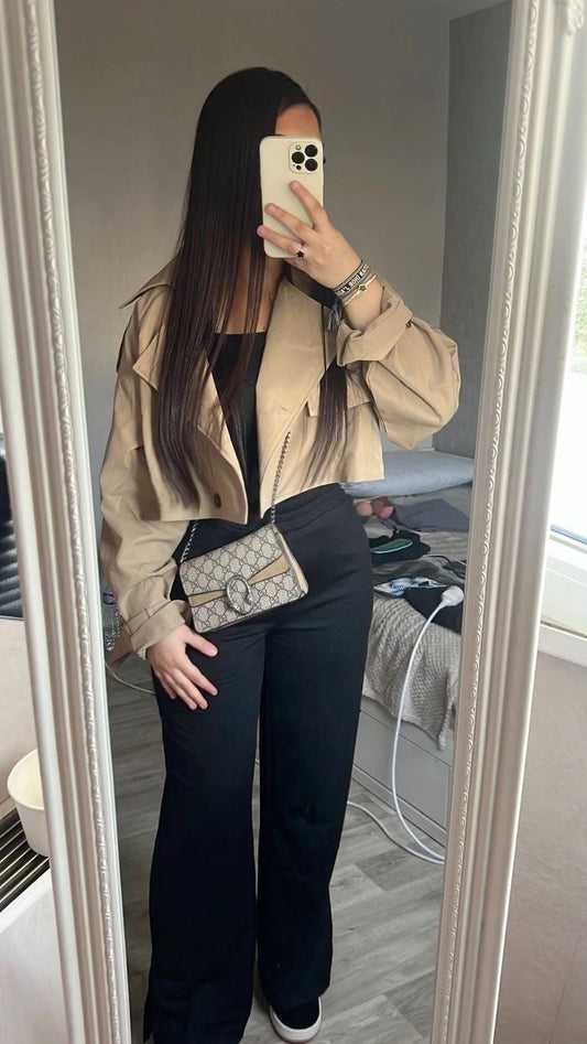 Beige Zara jacket