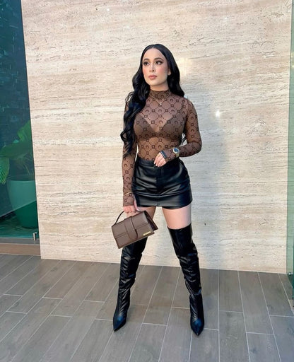 Mariana serr Top (negro)