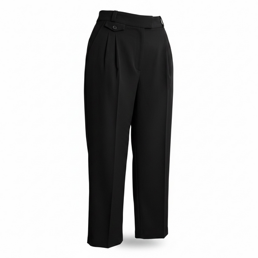 Plated dress pants