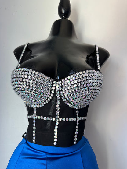 Corsé de diamantes