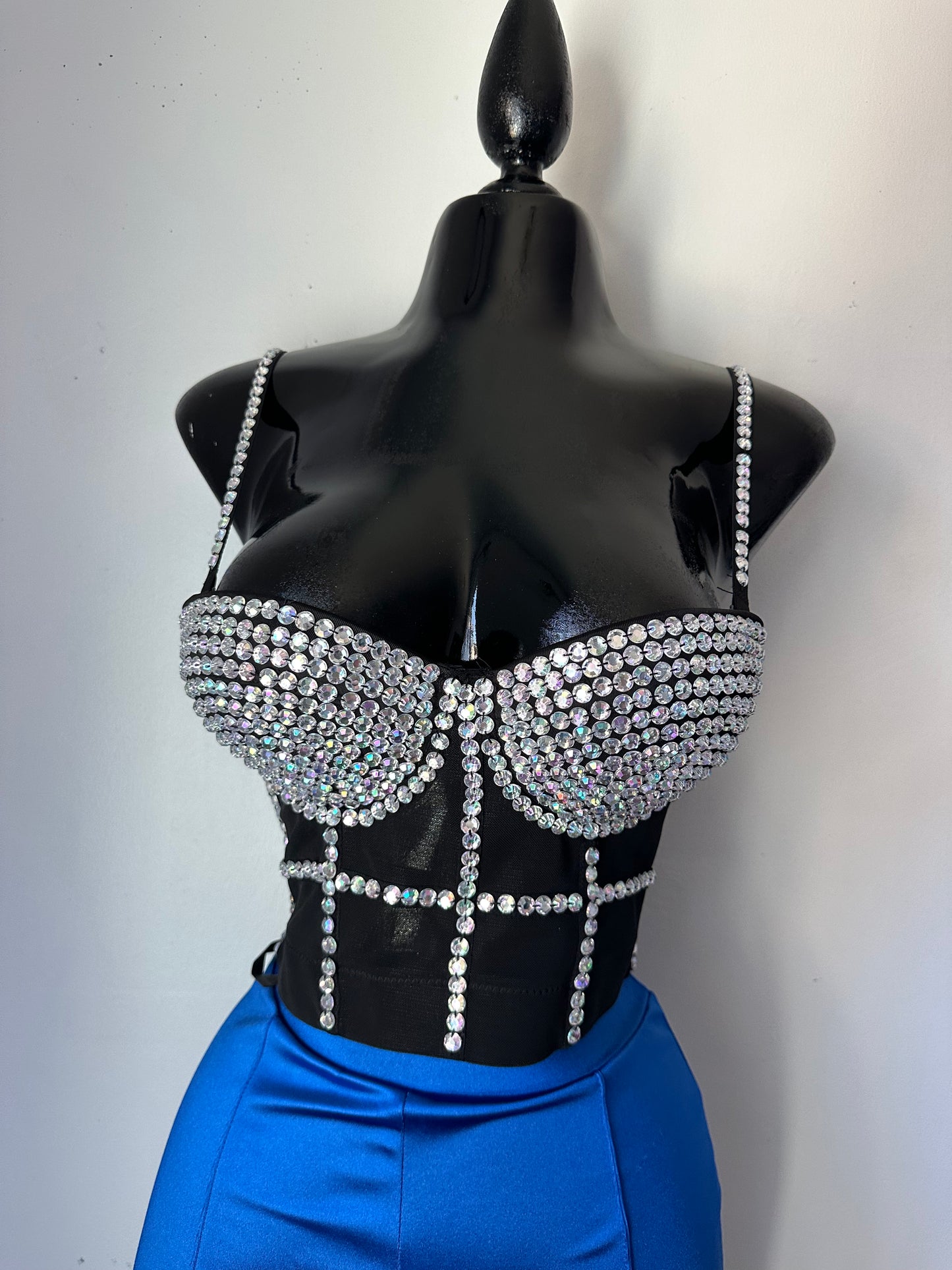 Corsé de diamantes