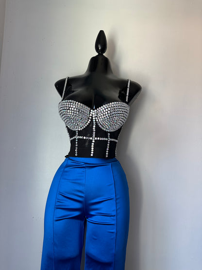 Corsé de diamantes