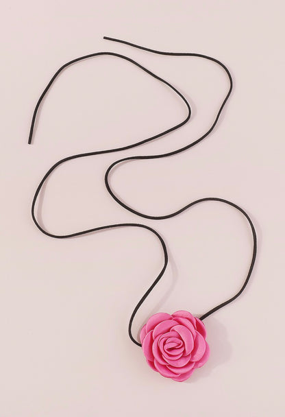 Flor rosa romántica