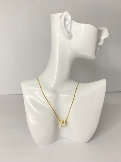 H necklace