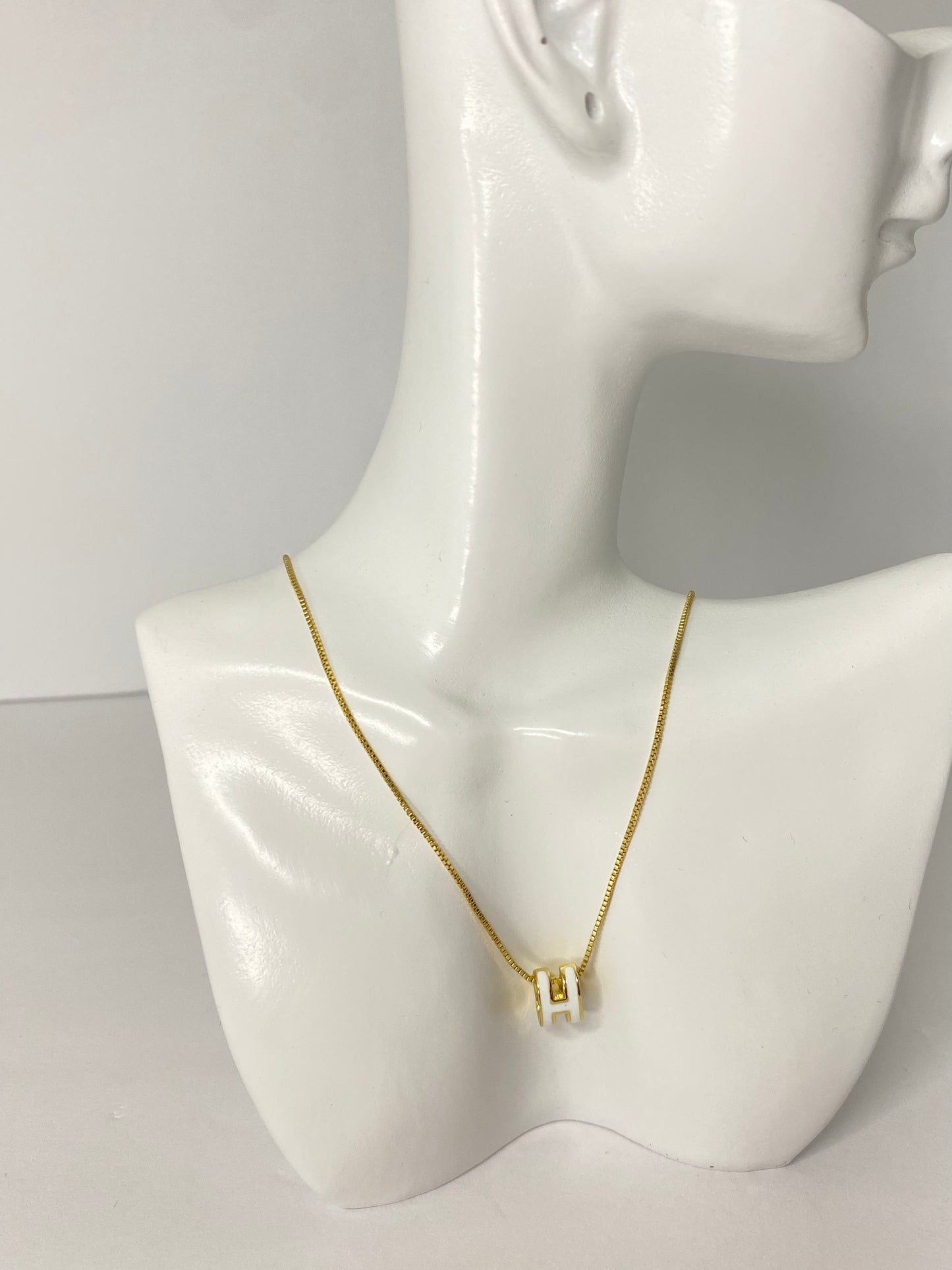 H necklace